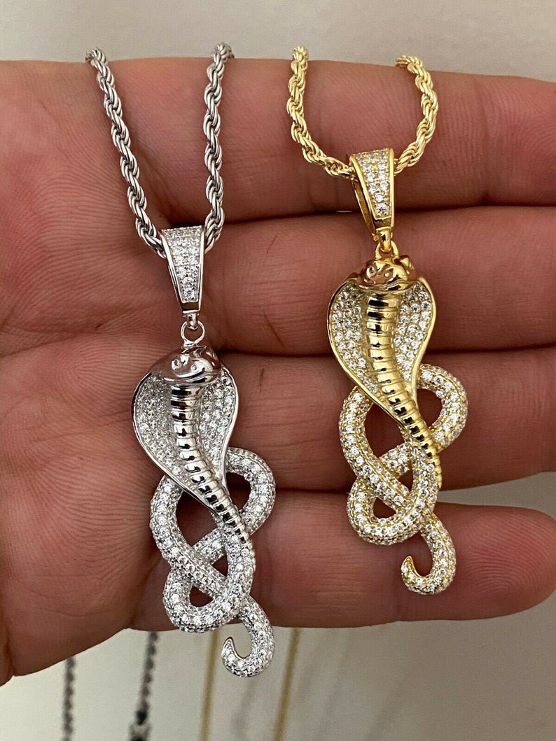 Cobra Snake Hip Hop Pendant - Image 6